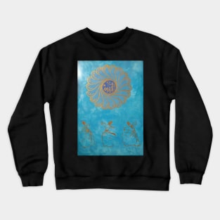 Whirling - Allah - Light Blue Crewneck Sweatshirt